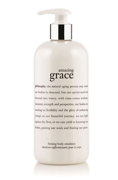 grace body lotion by philosophy.